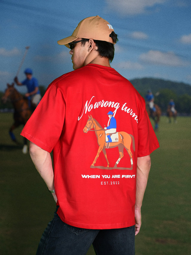 ROYAL RIDE RED T-SHIRT