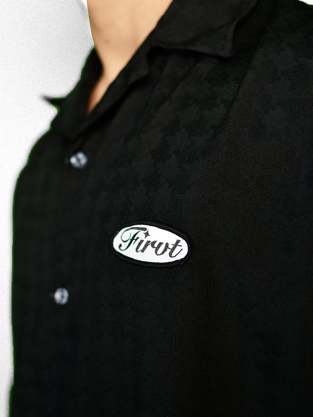 FIRVT TAG BLACK SHIRT