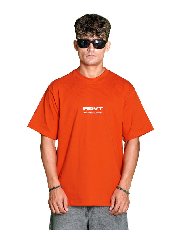 FIRVT ORANGE TSHIRT