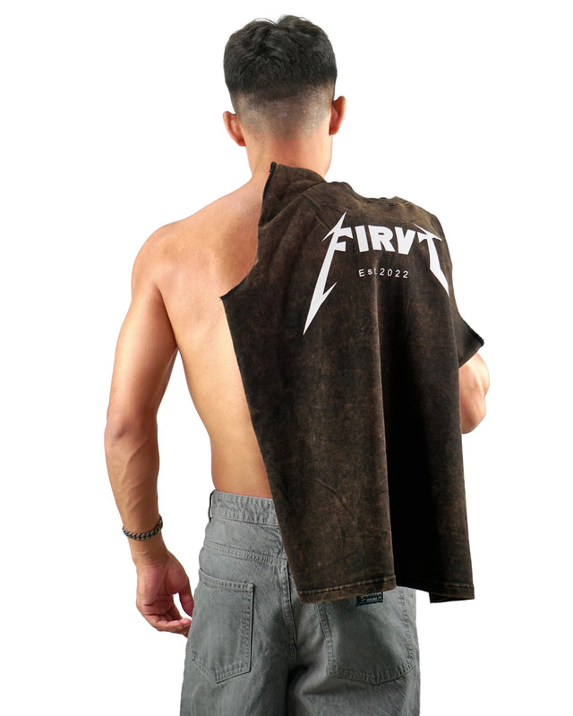 FIRVT BURN OUT TANK BROWN