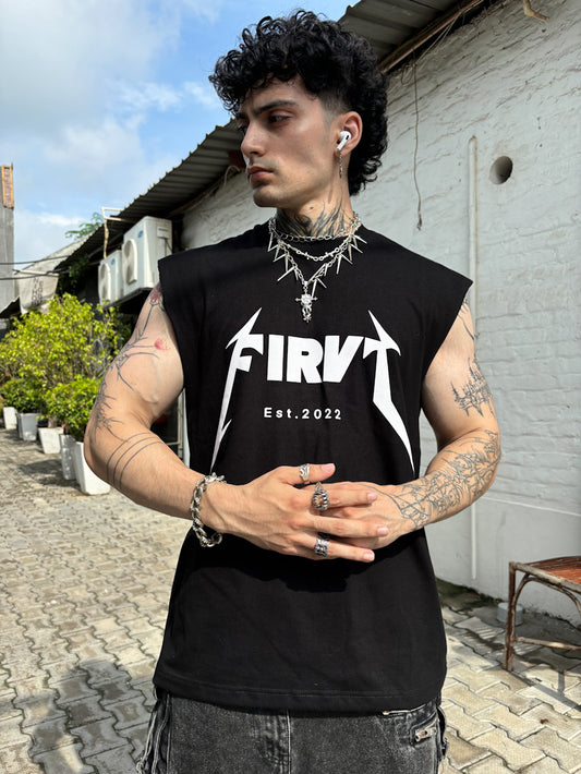 FIRVT TANK - BLACK