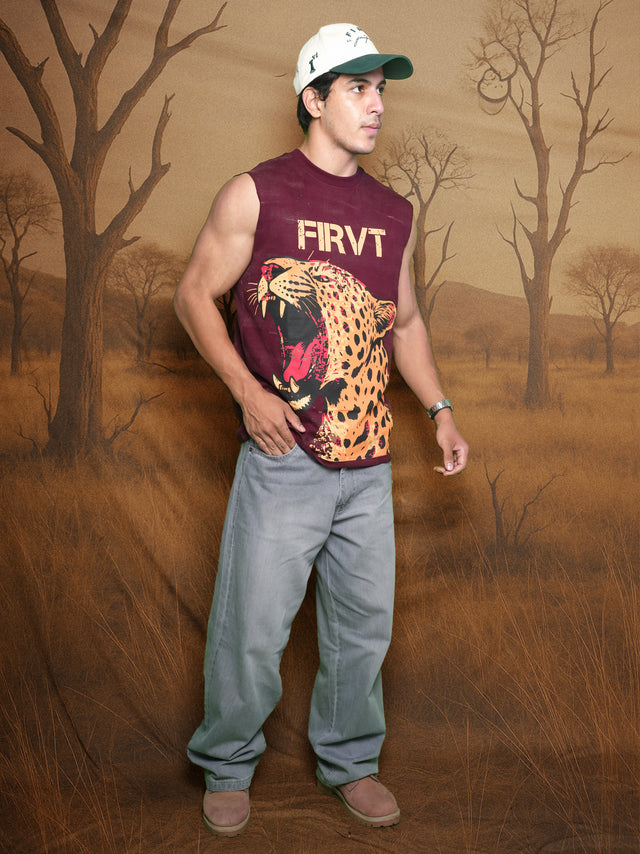 CHEETAH SUN FADE TANK