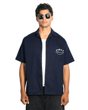 BOWLING SHIRT NAVY BLUE