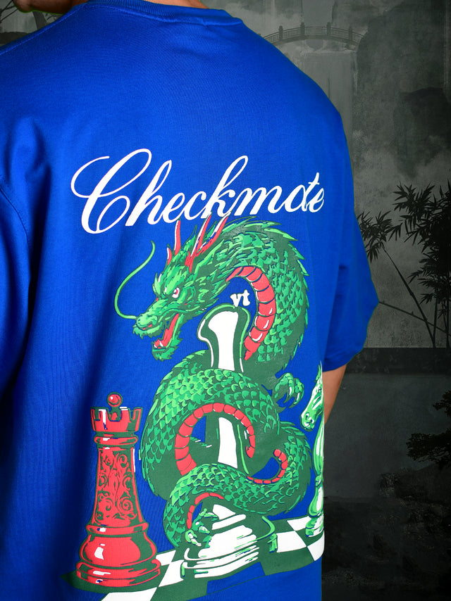 CHECKMATE BLUE T-SHIRT