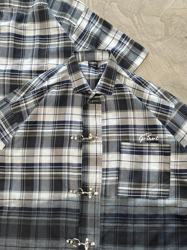 OMBRE WASHED CLASP SHIRT