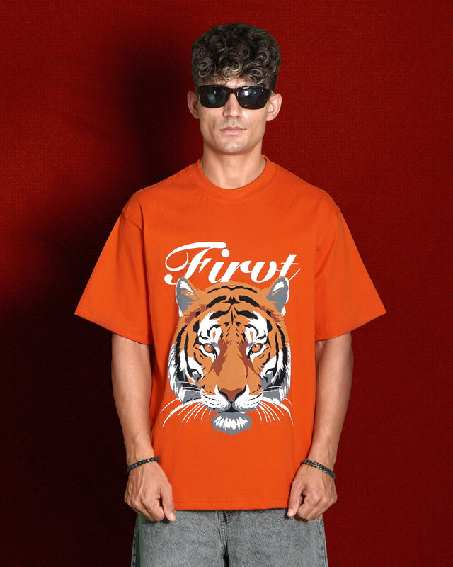 ALMIGHTY TIGER ORANGE T-SHIRT