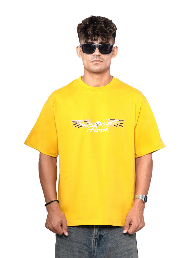 SILENT STORM YELLOW T-SHIRT