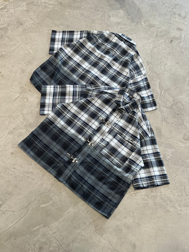 OMBRE WASHED CLASP SHIRT