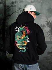 DRAGON HOODIE BLACK