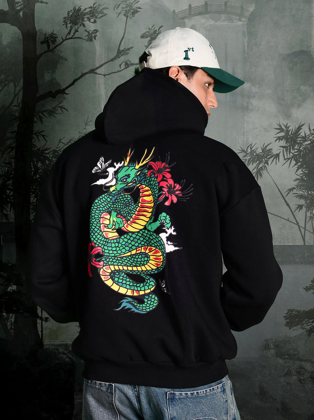 DRAGON HOODIE BLACK