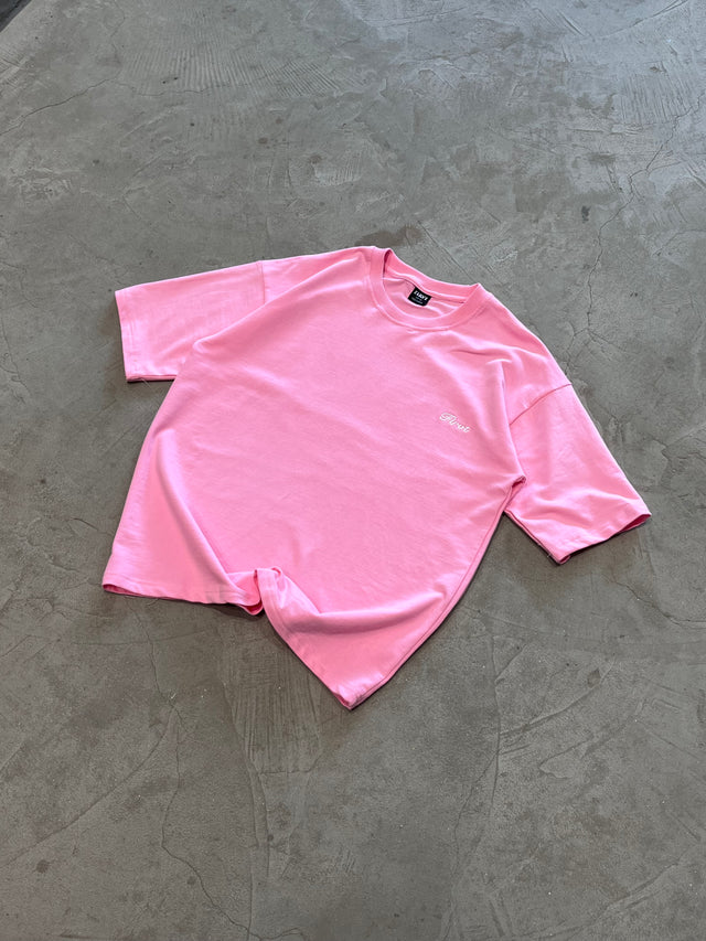 FIRVT T-SHIRT PINK