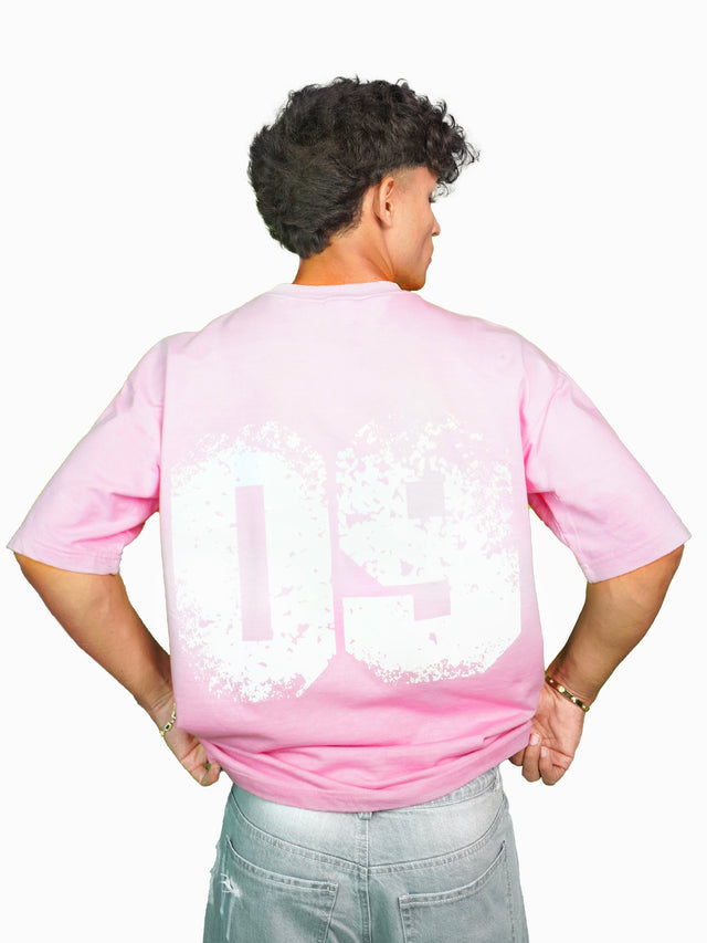 09 PINK OMBRE WASHED T-SHIRT