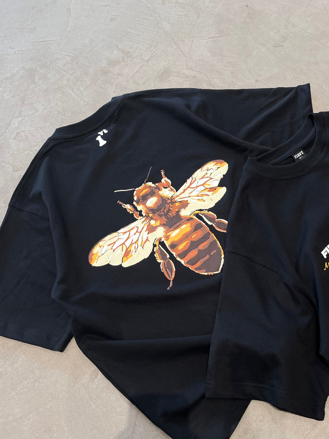 HONEY BEE BLACK T-SHIRT
