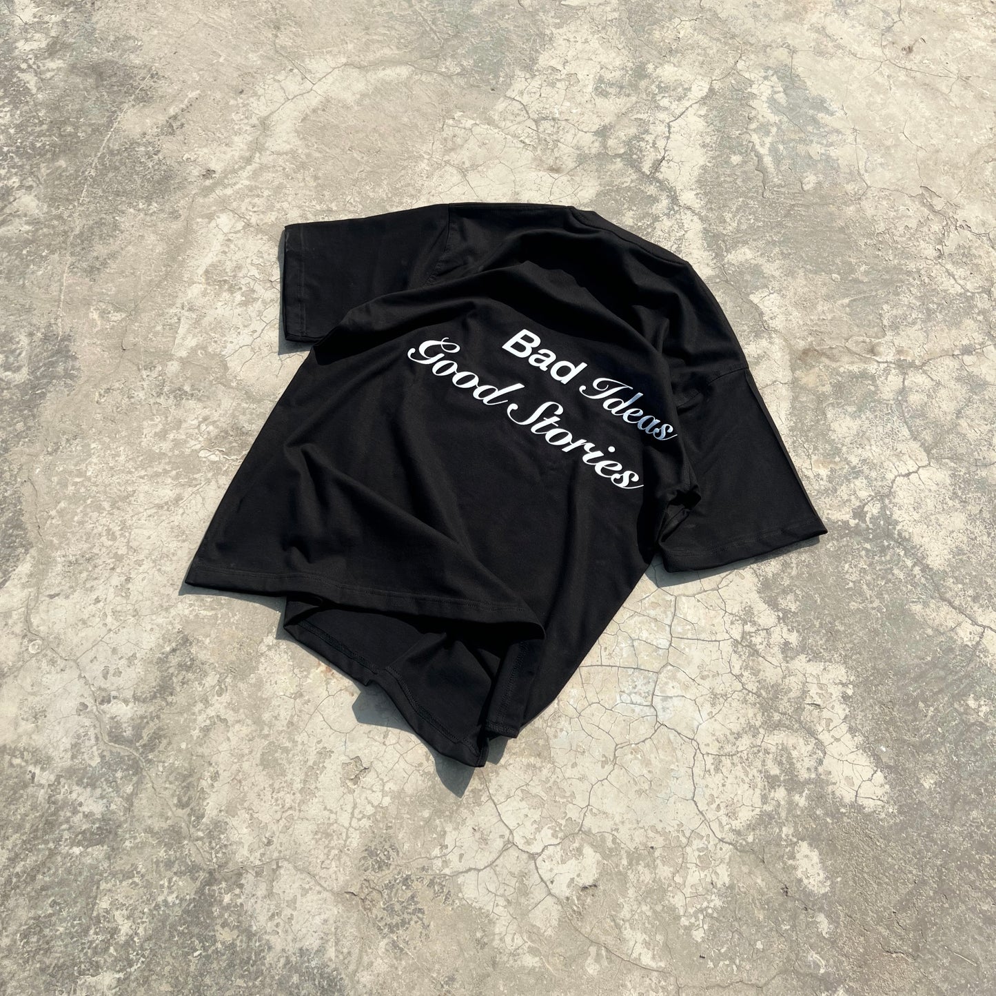 WORDS BLACK TSHIRT