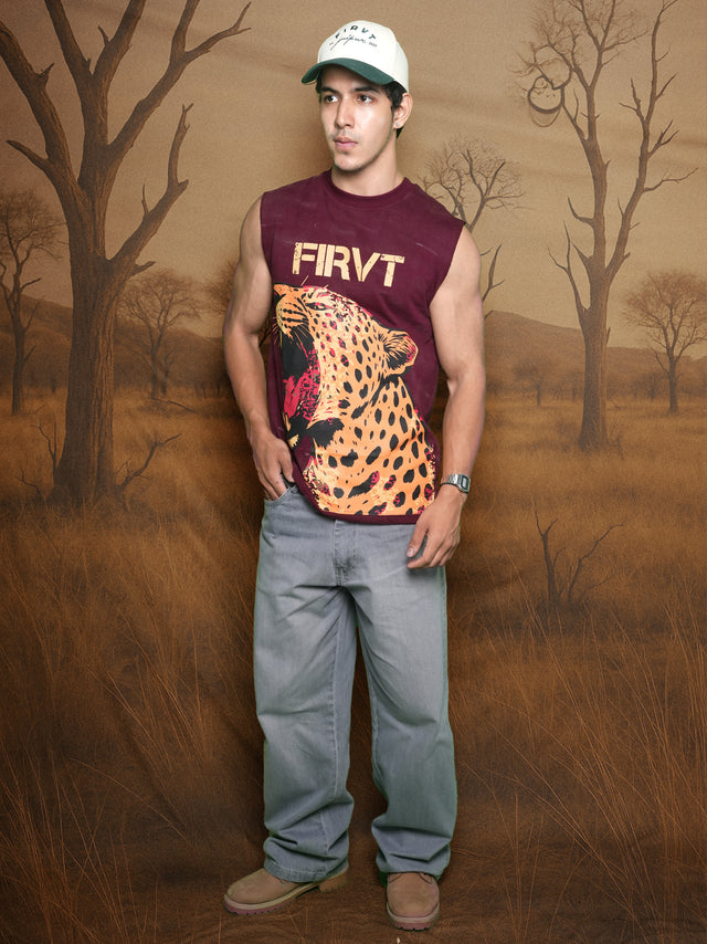 CHEETAH SUN FADE TANK