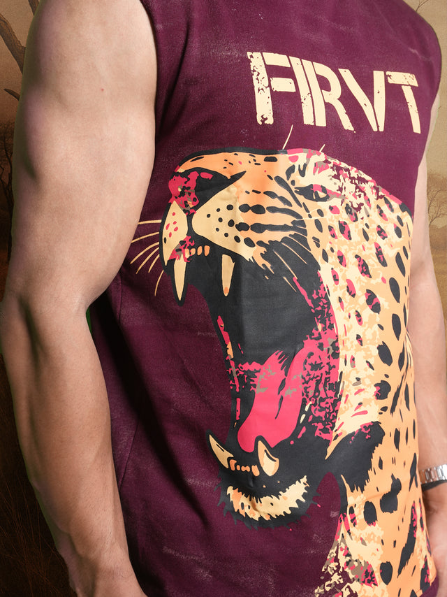 CHEETAH SUN FADE TANK