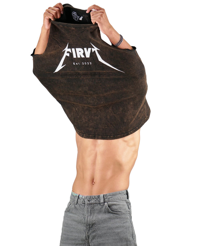 FIRVT BURN OUT TANK BROWN