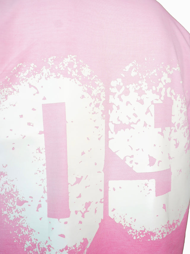09 PINK OMBRE WASHED T-SHIRT