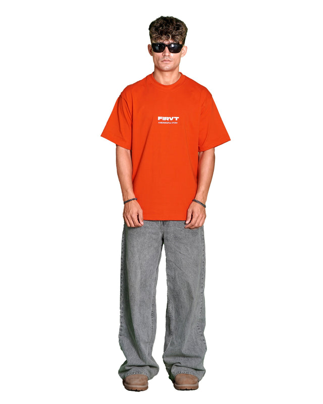 FIRVT ORANGE TSHIRT