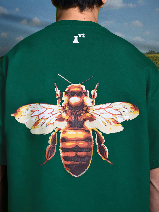 HONEY BEE GREEN T-SHIRT