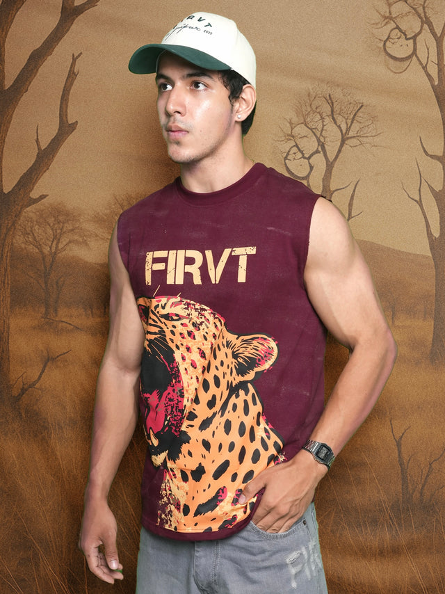 CHEETAH SUN FADE TANK