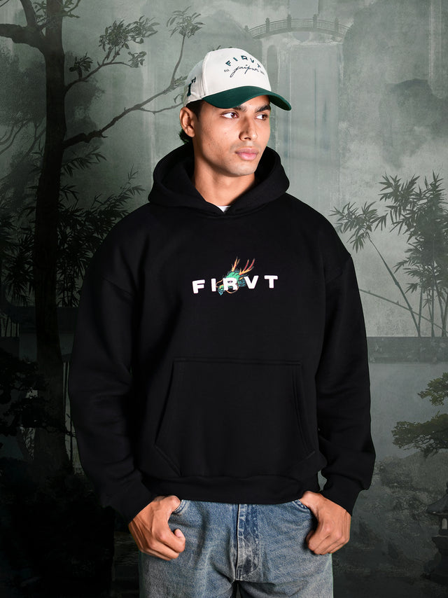 DRAGON HOODIE BLACK