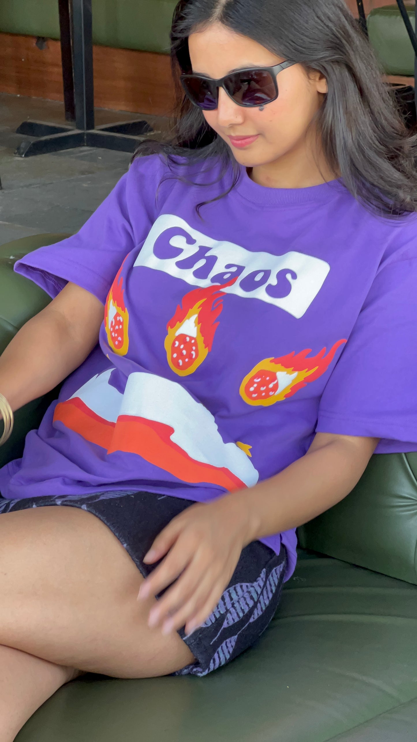 CHAOS PURPLE TSHIRT