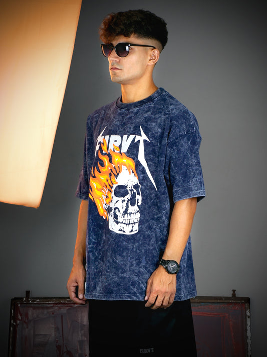 GHOST RIDER ACID WASH TSHIRT