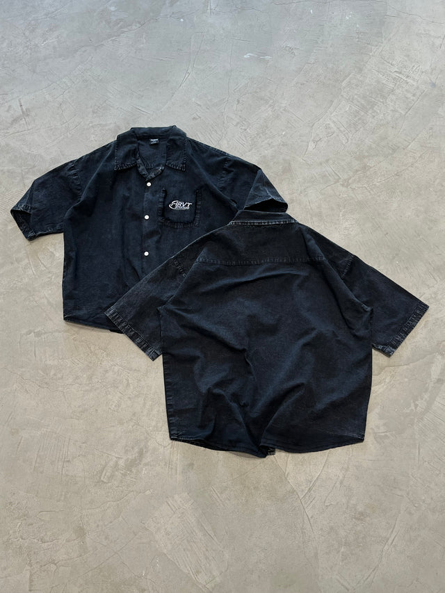 FIRVT VINTAGE BLACK WASHED SHIRT