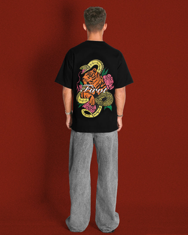 TIGER'S OATH BLACK TSHIRT