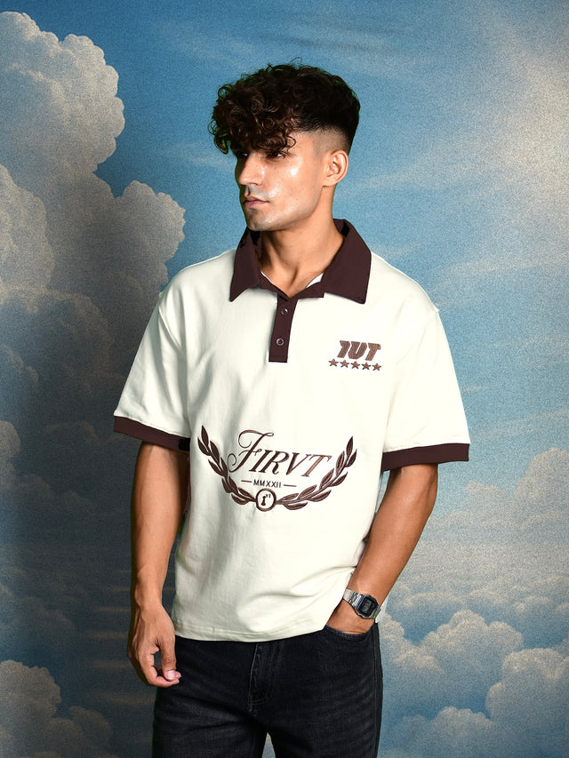 FIRVT LEGACY BROWN POLO