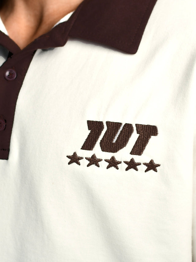FIRVT LEGACY BROWN POLO