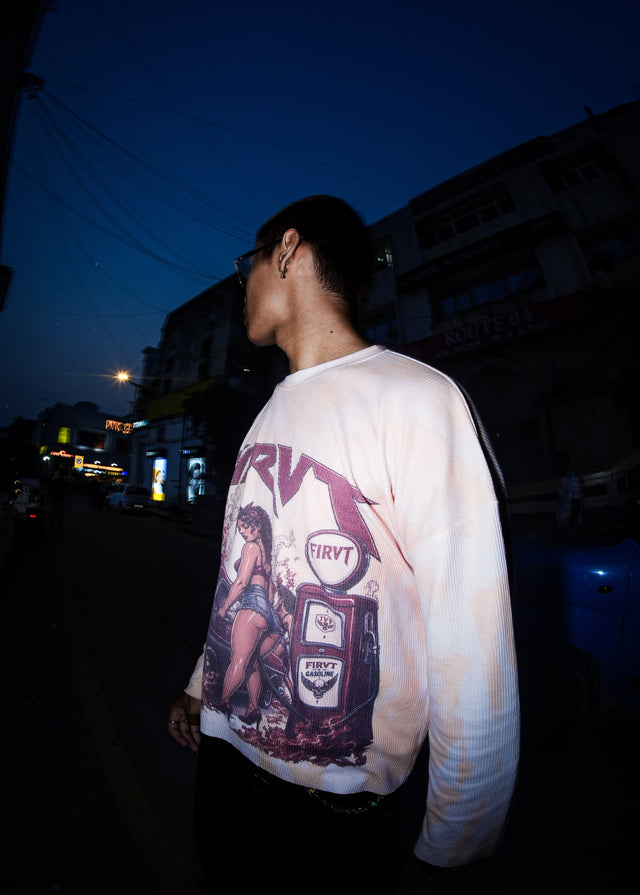 RETRO FUEL WAFFLE T-SHIRT