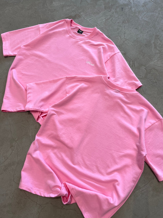 FIRVT T-SHIRT PINK