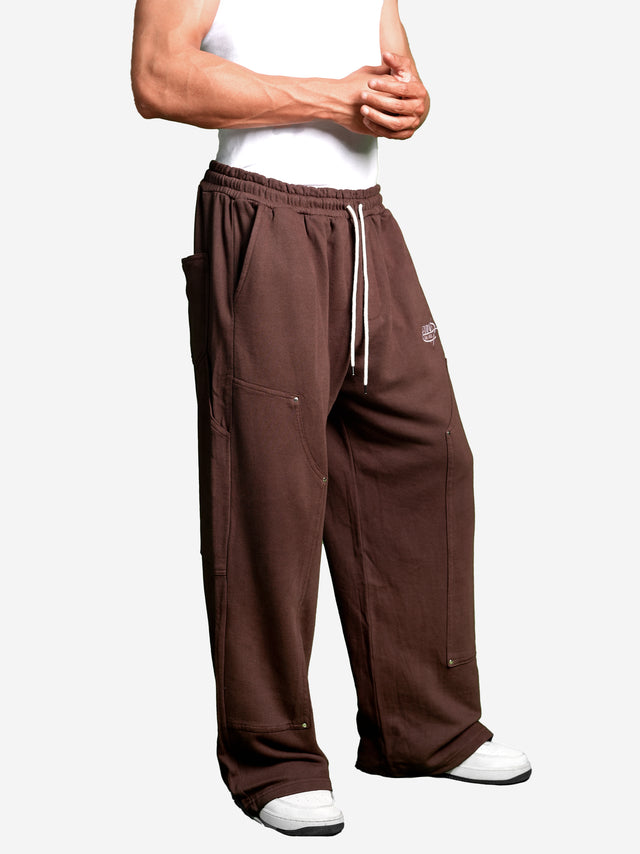 BROWN CARPENTER SWEATPANTS