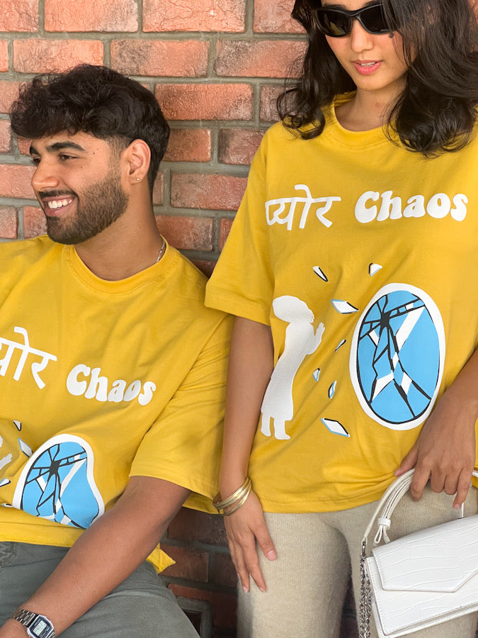 PURE CHAOS MUSTARD TSHIRT