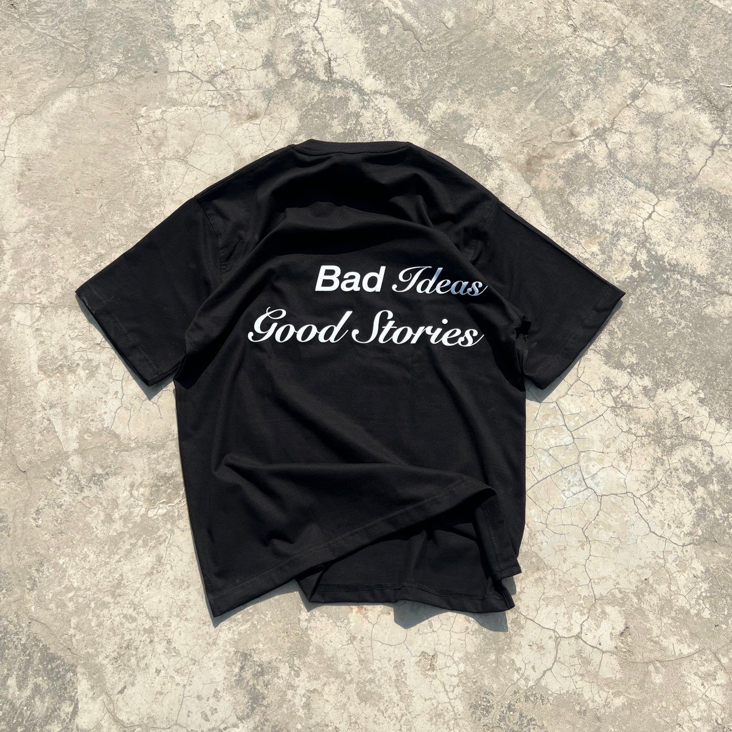 WORDS BLACK TSHIRT