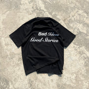 WORDS BLACK TSHIRT