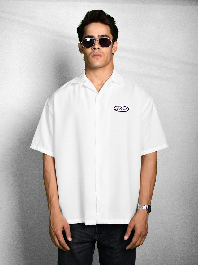 FIRVT TAG WHITE SHIRT
