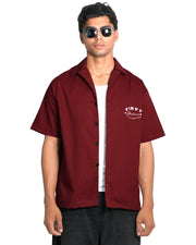 BOWLING SHIRT WINE