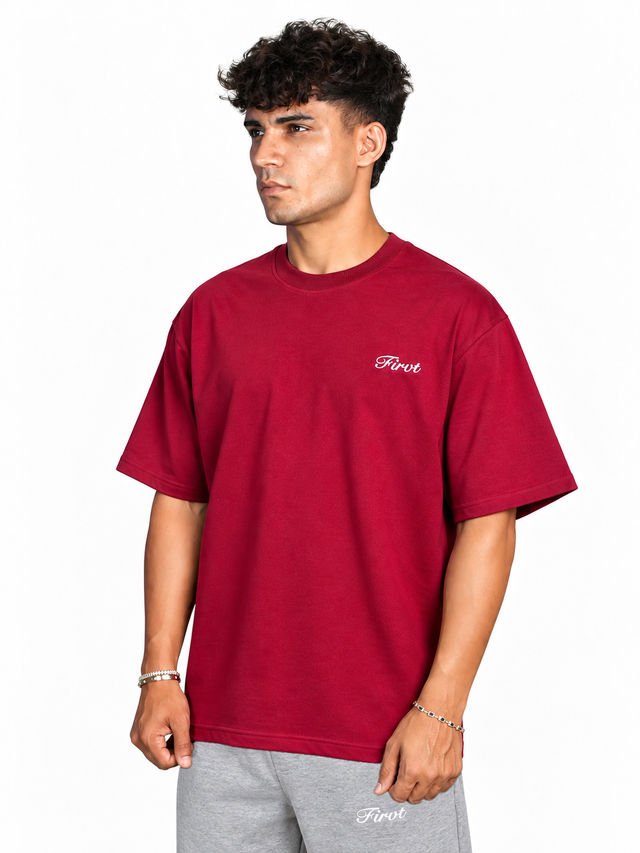 FIRVT T-SHIRT MAROON