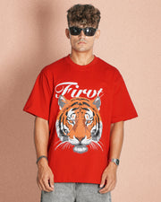 ALMIGHTY TIGER RED T-SHIRT