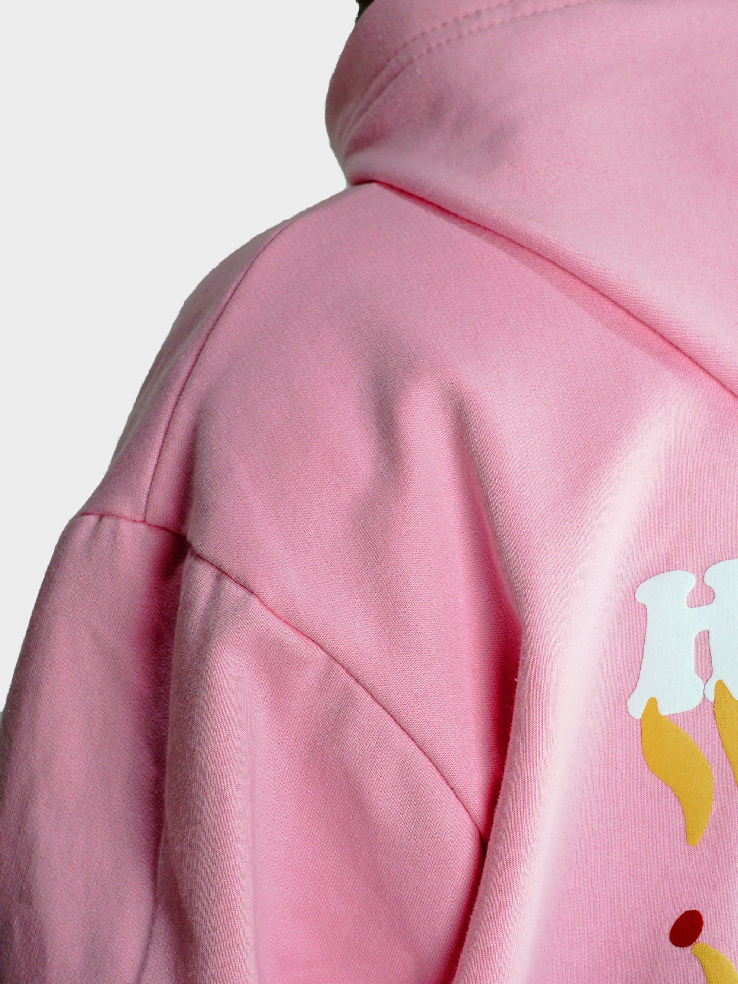 HEART RUINS PINK HOODIE