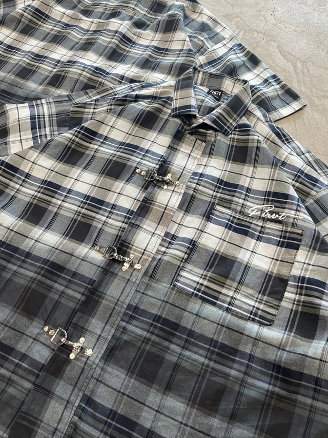 OMBRE WASHED CLASP SHIRT