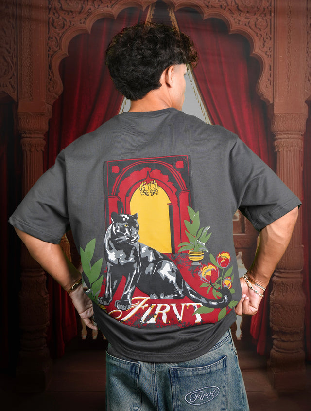 ROYAL PANTHER GREY T-SHIRT