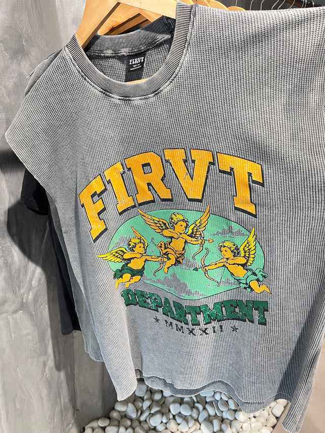 FIRVT DEPARTMENT WAFFLE TANK
