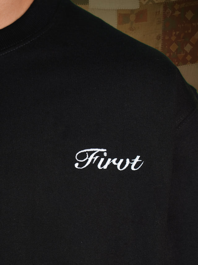 FIRVT T-SHIRT BLACK