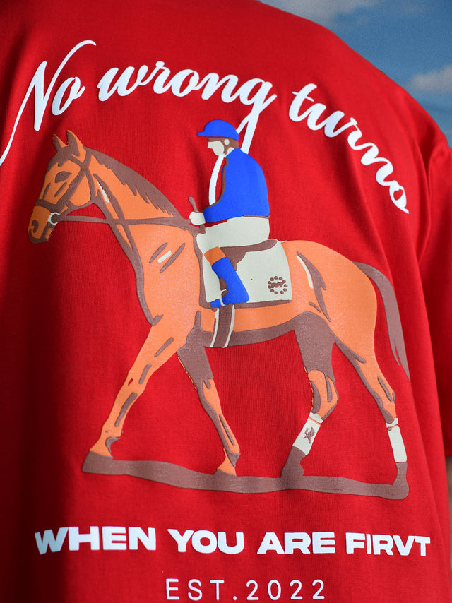 ROYAL RIDE RED T-SHIRT