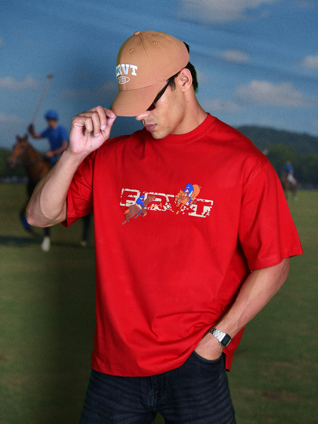 ROYAL RIDE RED T-SHIRT