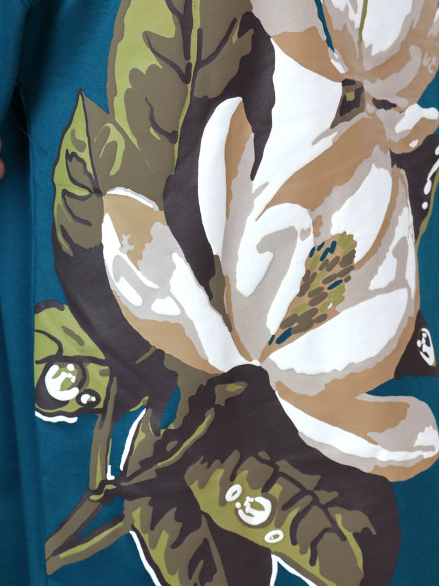 MAGNOLIA FLOWER GREEN T-SHIRT